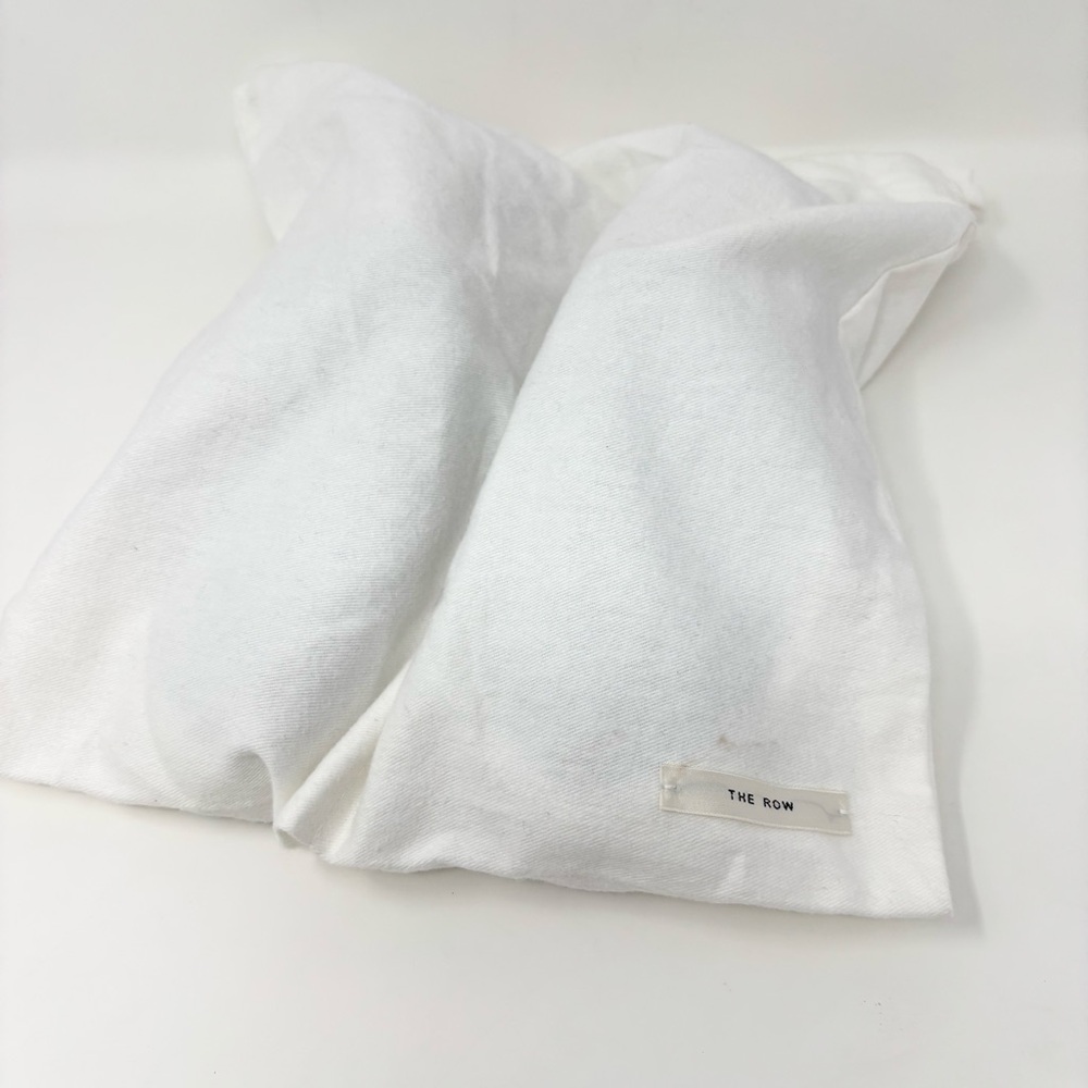 The Row Marie H Slip-On Sneakers Black Suede Ivory Chunky Sole Size 36.5 / 6.5 - Picture 15 of 16